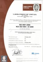 CERTIFICADO SGC ISO 9001=2008 2016-2018 LBC